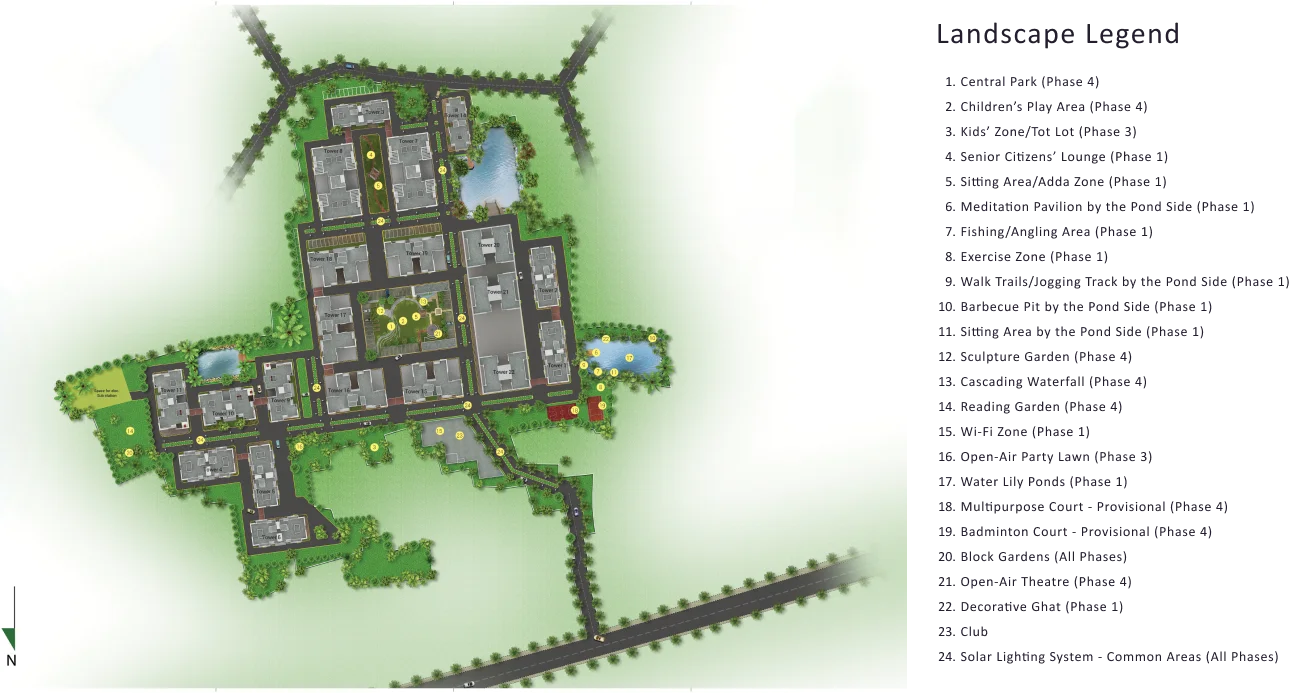 Master plan of Devaloke Sonar City